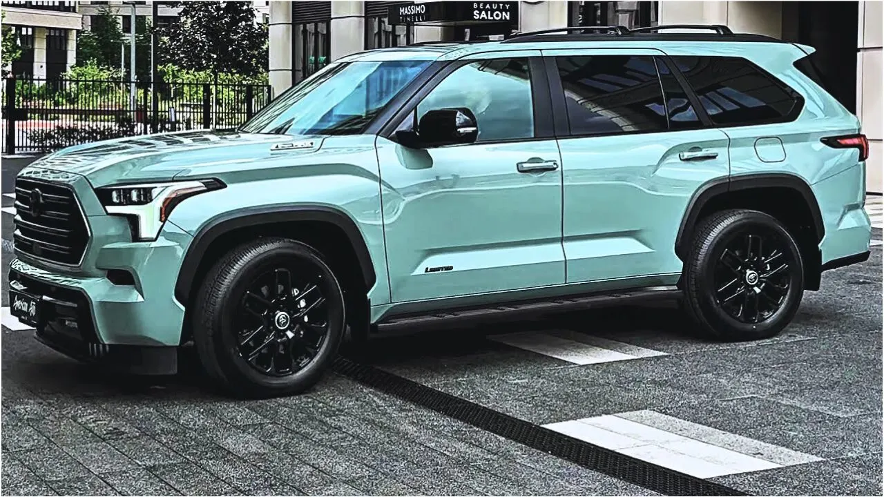 Toyota New Sequoia SUV First Look